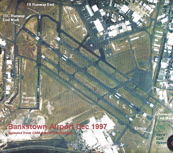 Bankstown Airport Dec 1997 Aerial Photograph